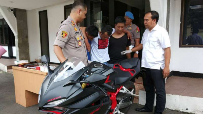 Tim Buser Polresta Depok ringkus kawanan perampok rumah mewah