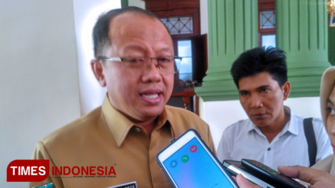 Kepala Dinas Kesehatan Bondowoso, Muhammad Imron (FOTO: Moh Bahri/TIMES Indonesia)