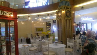 Lokasi swafoto dan pameran pernikahan ala London, Inggris