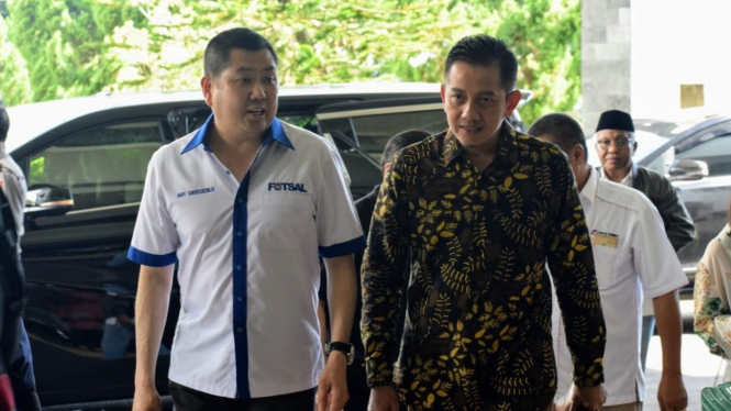Harry Tanoe dan Syauqi Soeratno