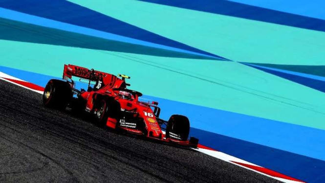 Pembalap Ferrari, Charles Leclerc.