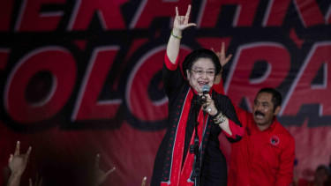 Ketua Umum PDI Perjuangan Megawati Soekarnoputri.