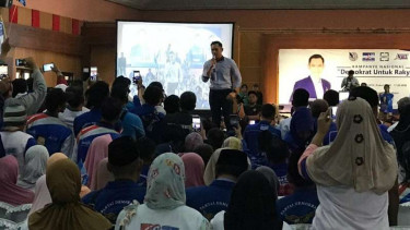 Komandan Kogasma Partai Demokrat, Agus Harimurti Yudhoyono