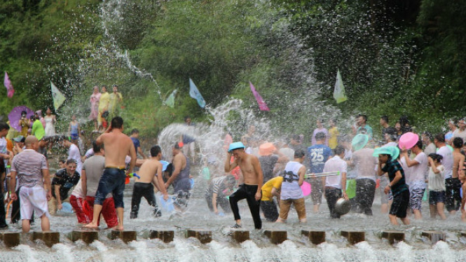 Festival Songkran di Thailand