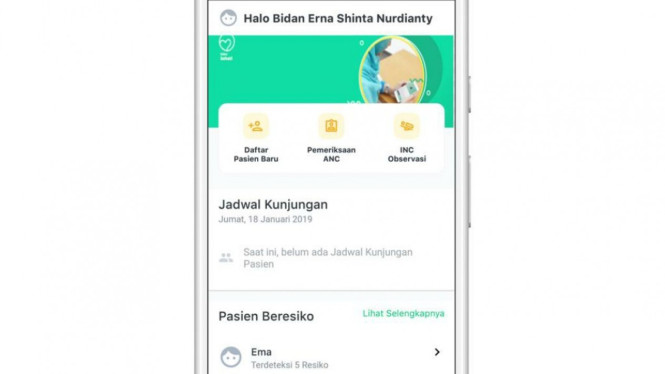 Aplikasi Sehati TeleCTG