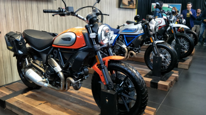 Ducati Scrambler.