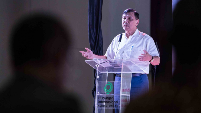 Menteri Kemaritiman dan Investasi RI Luhut Binsar Pandjaitan.