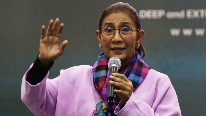 Mantan Menteri Kelautan dan Perikanan, Susi Pudjiastuti