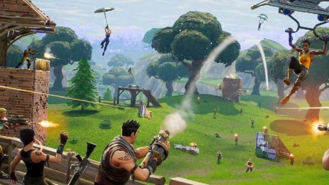Game online Fortnite.