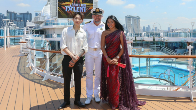Anggun dan Jay Park.