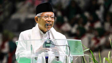 KH Ma'ruf Amin.