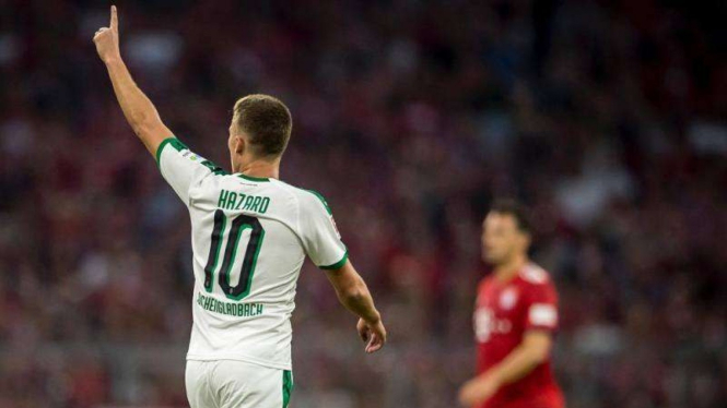 Gelandang serang Borussia Moenchengladbach, Thorgan Hazard