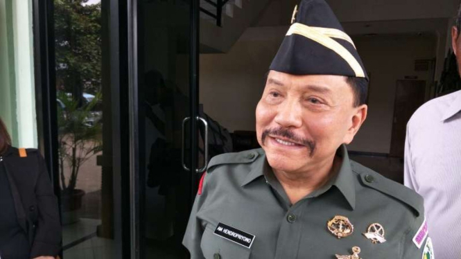 Mantan Kepala Badan Intelijen Negara AM Hendropriyono.