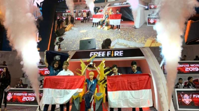 Tim eSport Indonesia juara dunia kompetisi Free Fire 2019