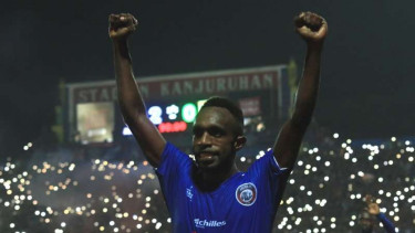 Eks striker Arema FC, Ricky Kayame
