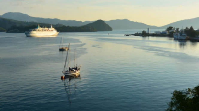 Kapal pesiar di Sabang