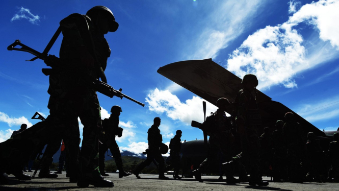Pasukan Pengamanan di Wamena