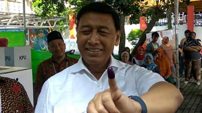 Menko Polhukam Wiranto.