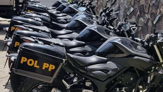 Yamaha MT-25 milik Satpol PP