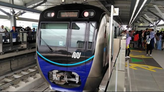 Kereta MRT Jakarta