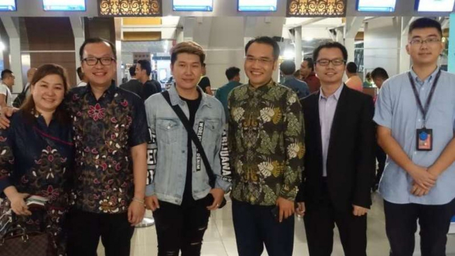 Produser dan sutradara film, Marcos Tjung sambangi China