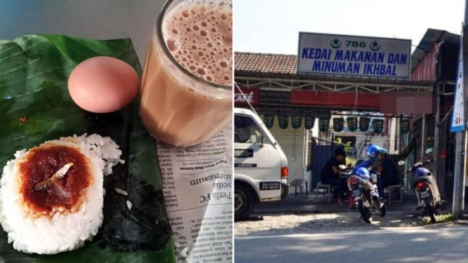 Nasi lemak murah meriah.