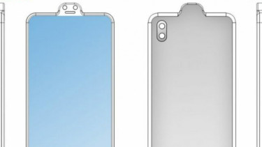 Desain ponsel Xiaomi poni terbalik