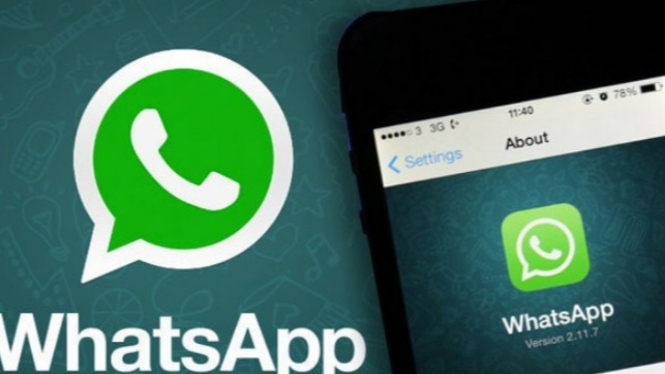 Aplikasi WhatsApp.