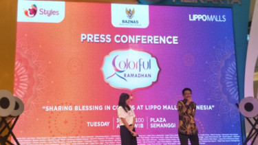 Konferensi pers Colorful Ramadhan di Lippo Mall