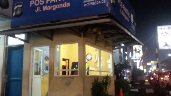 Pos polisi Margonda.