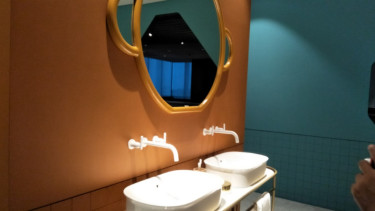 Ilustrasi kamar mandi.