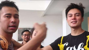 Raffi Ahmad dan Baim Wong