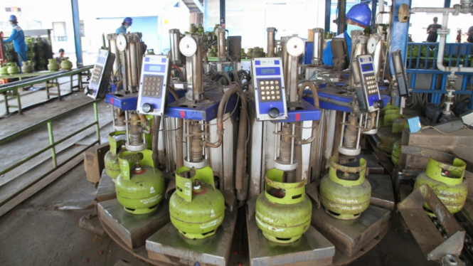Stok Persediaan Tabung Gas Elpiji.