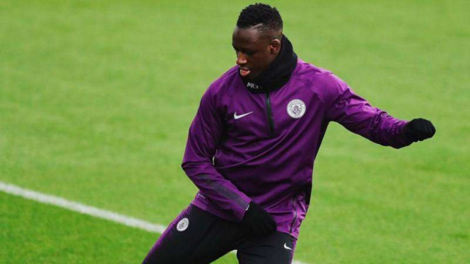 Pemain belakang Manchester City, Benjamin Mendy