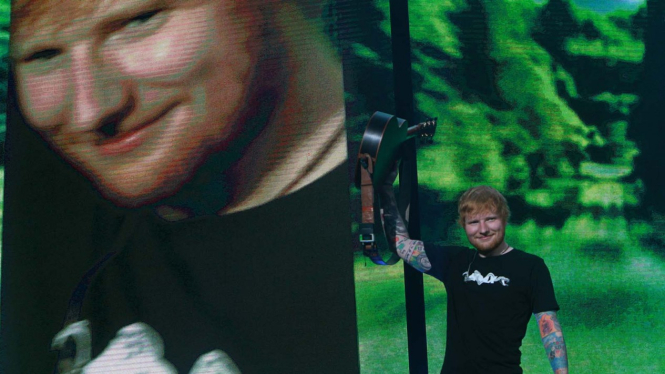 Konser Ed Sheeran di Jakarta