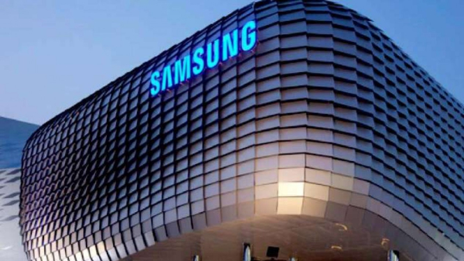 Kantor Pusat Samsung di Seoul, Korea Selatan.