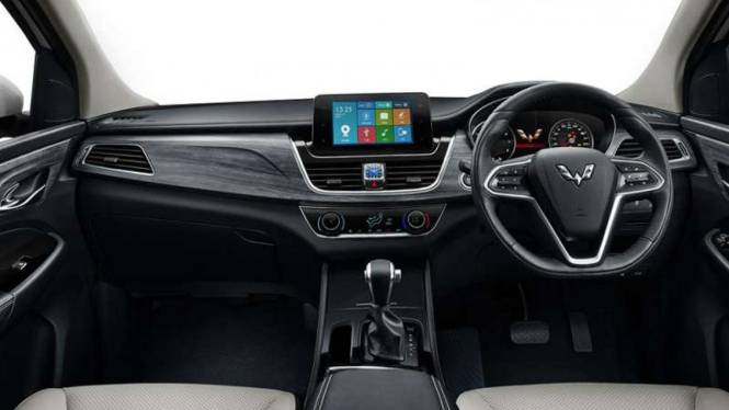 Interior Wuling Cortez CT