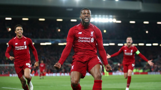Gelandang Liverpool, Georginio Wijnaldum