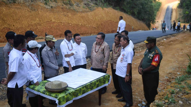 Sorot presiden tinjau lokasi calon ibu kota