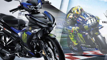 Yamaha MX King 150 dengan livery MotoGP