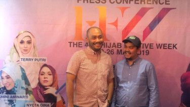 Konferensi pers Hijab Festive Week 2019.