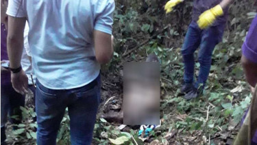 Lokasi Penemuan Jasad Ketua KPPS di Kabupaten Tapanuli Utara, Sumut.