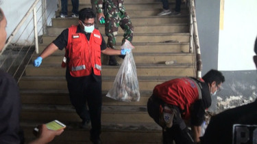 Polisi olah TKP di lokasi mutilasi di Malang