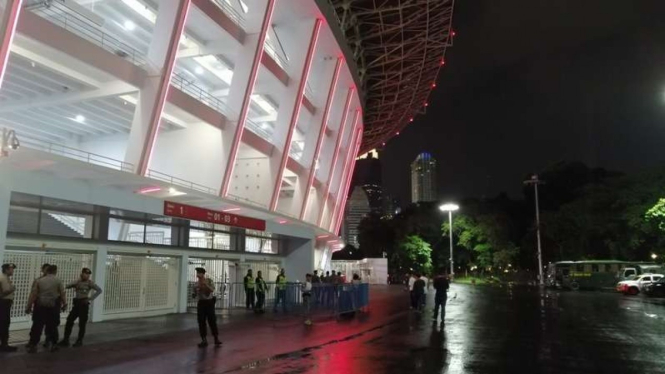 Ilustrasi kawasan Gelora Bung Karno.