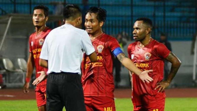 Para Pemain Kalteng Putra.