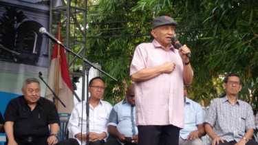 Ketua Dewan Kehormatan Partai Amanat Nasional (PAN) Amien Rais.