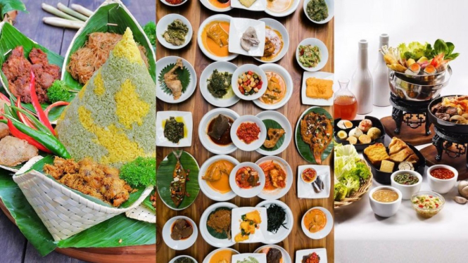 Makanan untuk berbuka puasa.