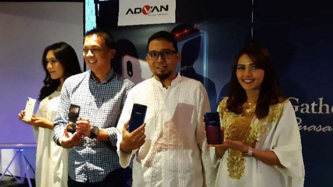Peluncuran smartphone Advan i6C.