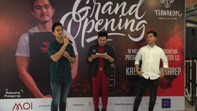 Kaesang Pangarep  dan Gibran Rakabuming