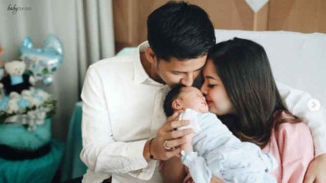 Tasya Kamila, suami dan bayinya